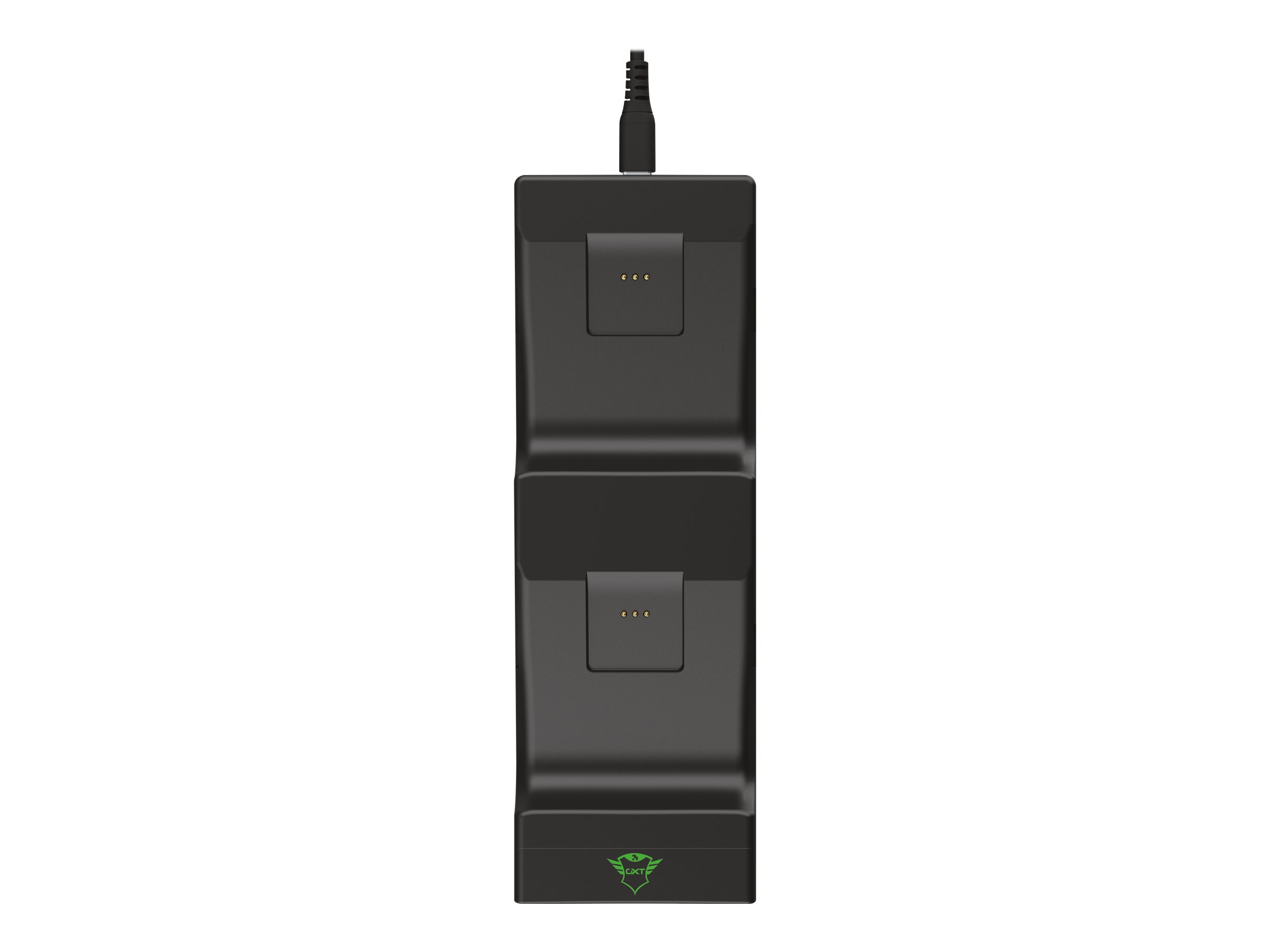 Trust GXT 250 Duo Charging Dock - Ladeständer 2 x - 1200 mAh - 2 Ausgabeanschlussstellen (Xbox-Controller)
