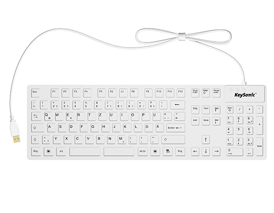 ICY BOX KeySonic KSK-8030 IN - Tastatur - USB - Deutsch