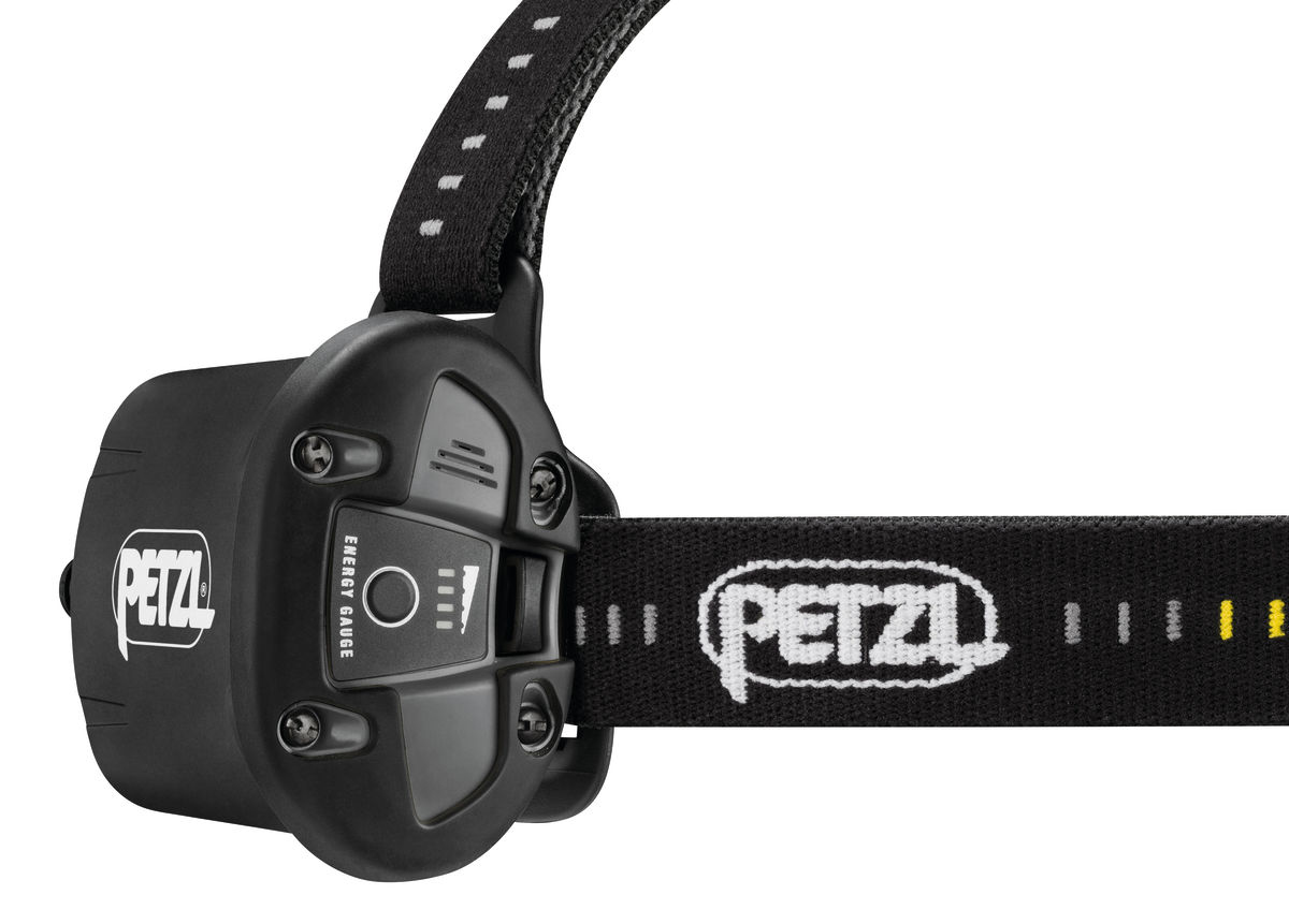 Petzl Duo S - Stirnband-Taschenlampe - Schwarz - Gelb - 1 m - IP67 - CE - 80 lm