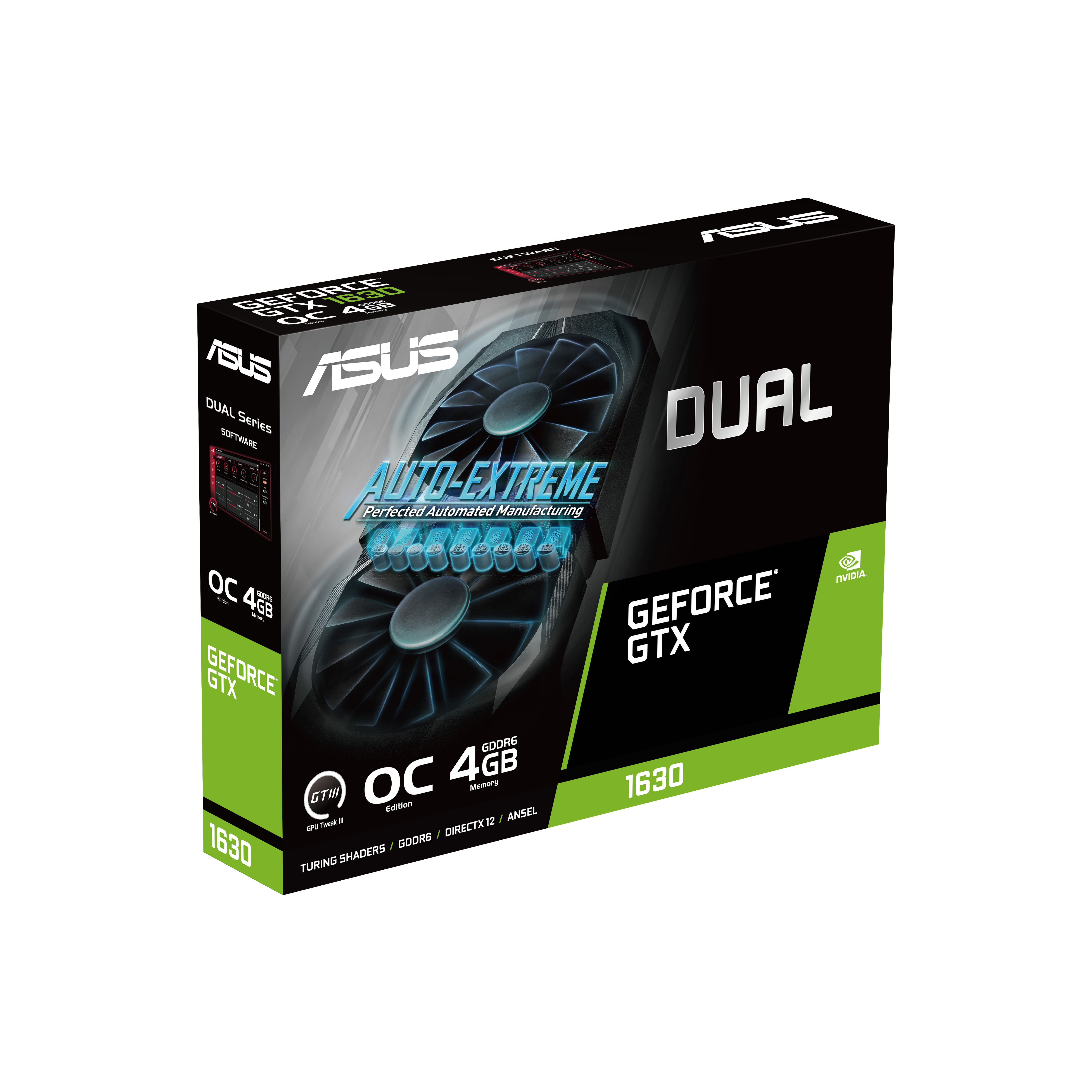 ASUS Dual GeForce GTX 1630 - OC Edition - Grafikkarten