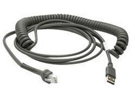 Zebra USB-Kabel - USB (M) - 2.74 m - gewickelt