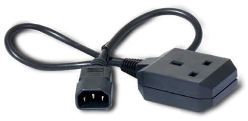 APC Stromkabel - IEC 60320 C14 zu BS 1363 (W)