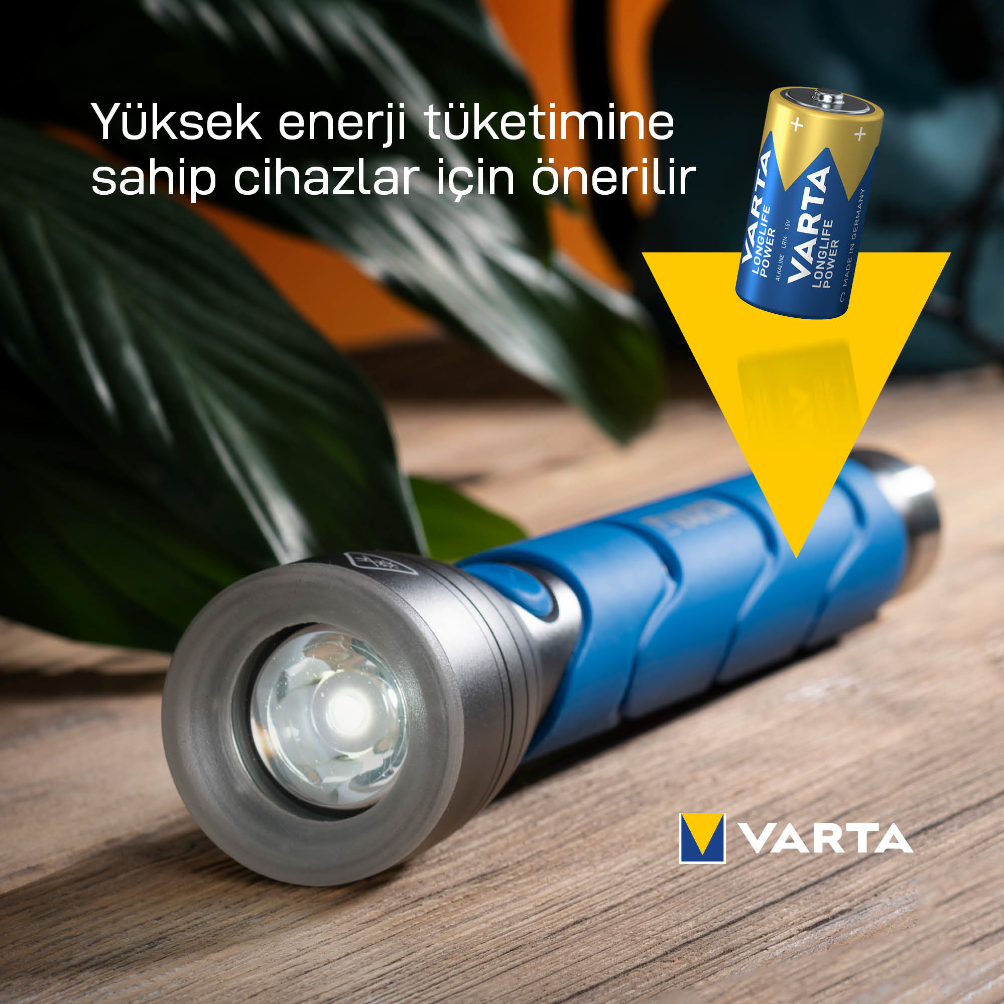 Varta High Energy - Batterie 2 x C - Alkalisch