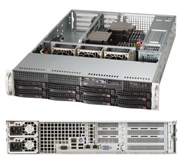 Supermicro SuperServer 6028R-WTRT - Server - Rack-Montage - 2U - zweiweg - keine CPU - RAM 0 GB - SATA/SAS - Hot-Swap 8.9 cm (3.5")