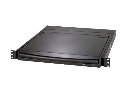 APC LCD Console - KVM-Konsole mit KVM-Switch - 8 Anschlüsse - PS/2 - 43.2 cm (17")
