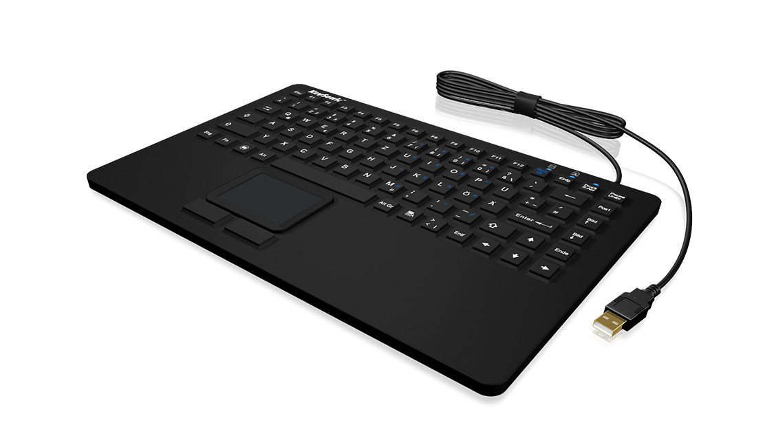 KeySonic KSK-5230 IN - Tastatur - mit Touchpad