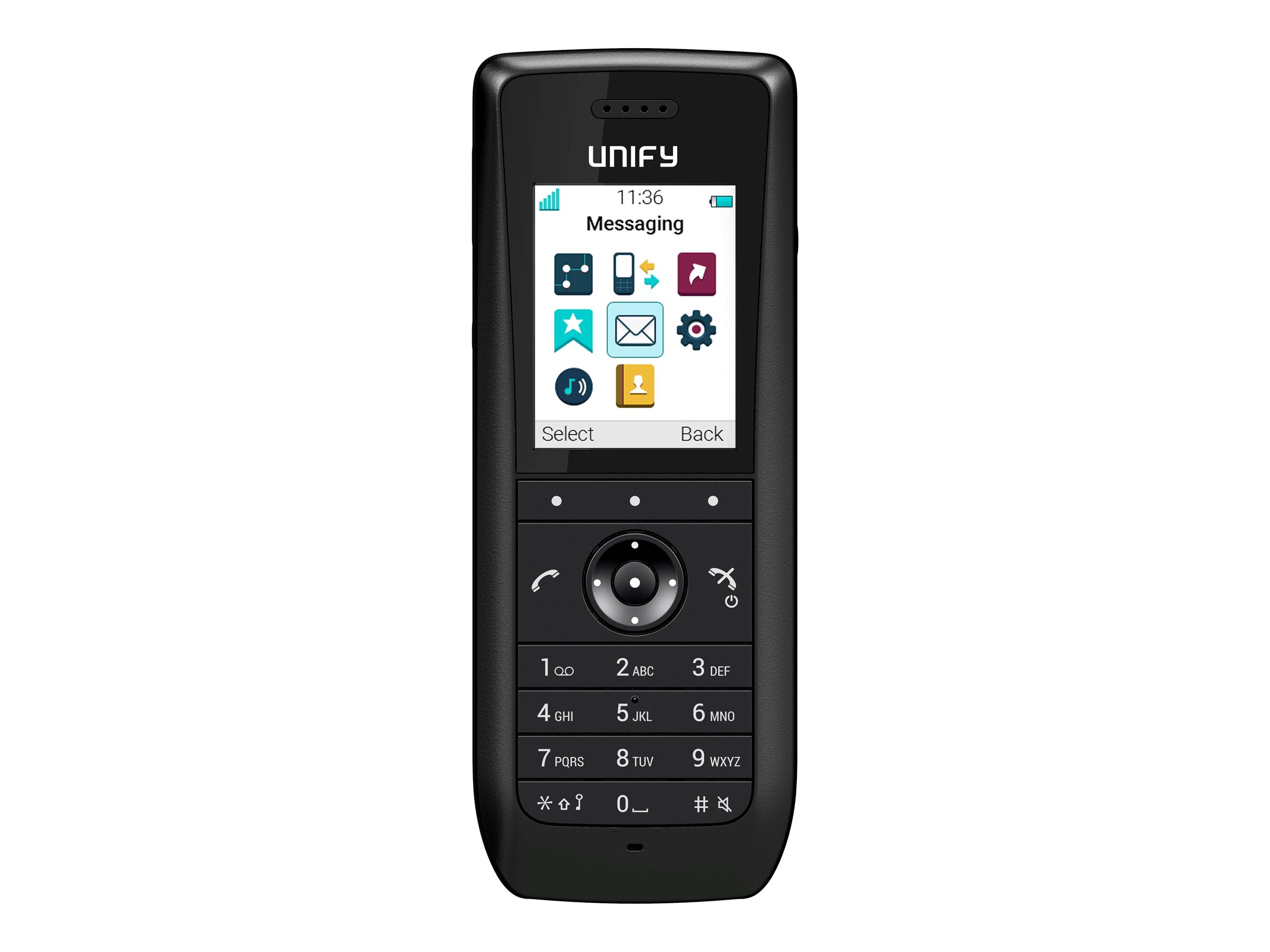 Unify OpenScape WLAN Phone WL4 - Schnurloses VoIP-Telefon - mit Bluetooth-Schnittstelle - IEEE 802.11a/b/g/n/ac (Wi-Fi)