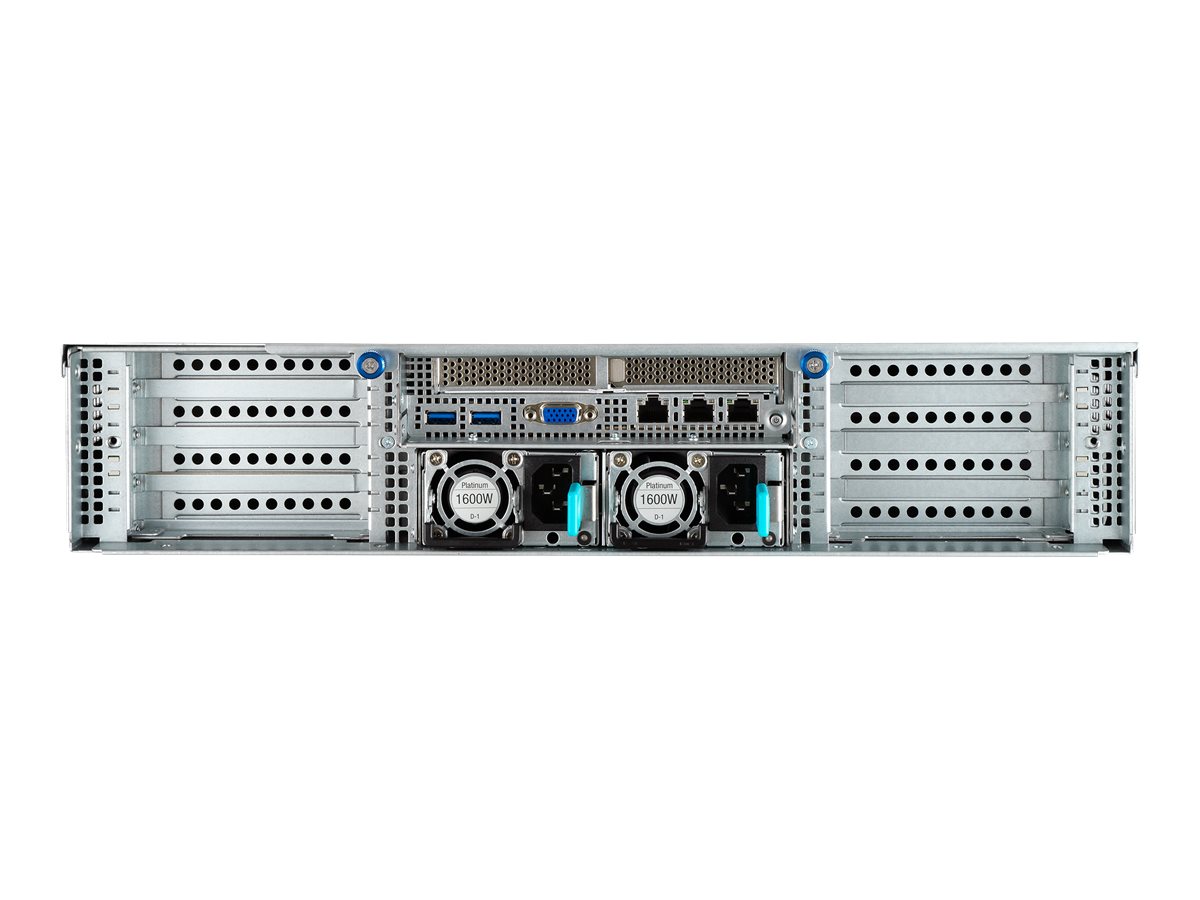ASUS ESC4000-E10 - Server - Rack-Montage - 2U - zweiweg - keine CPU - RAM 0 GB - SATA/PCI Express - Hot-Swap 6.4 cm, 8.9 cm (2.5", 3.5")