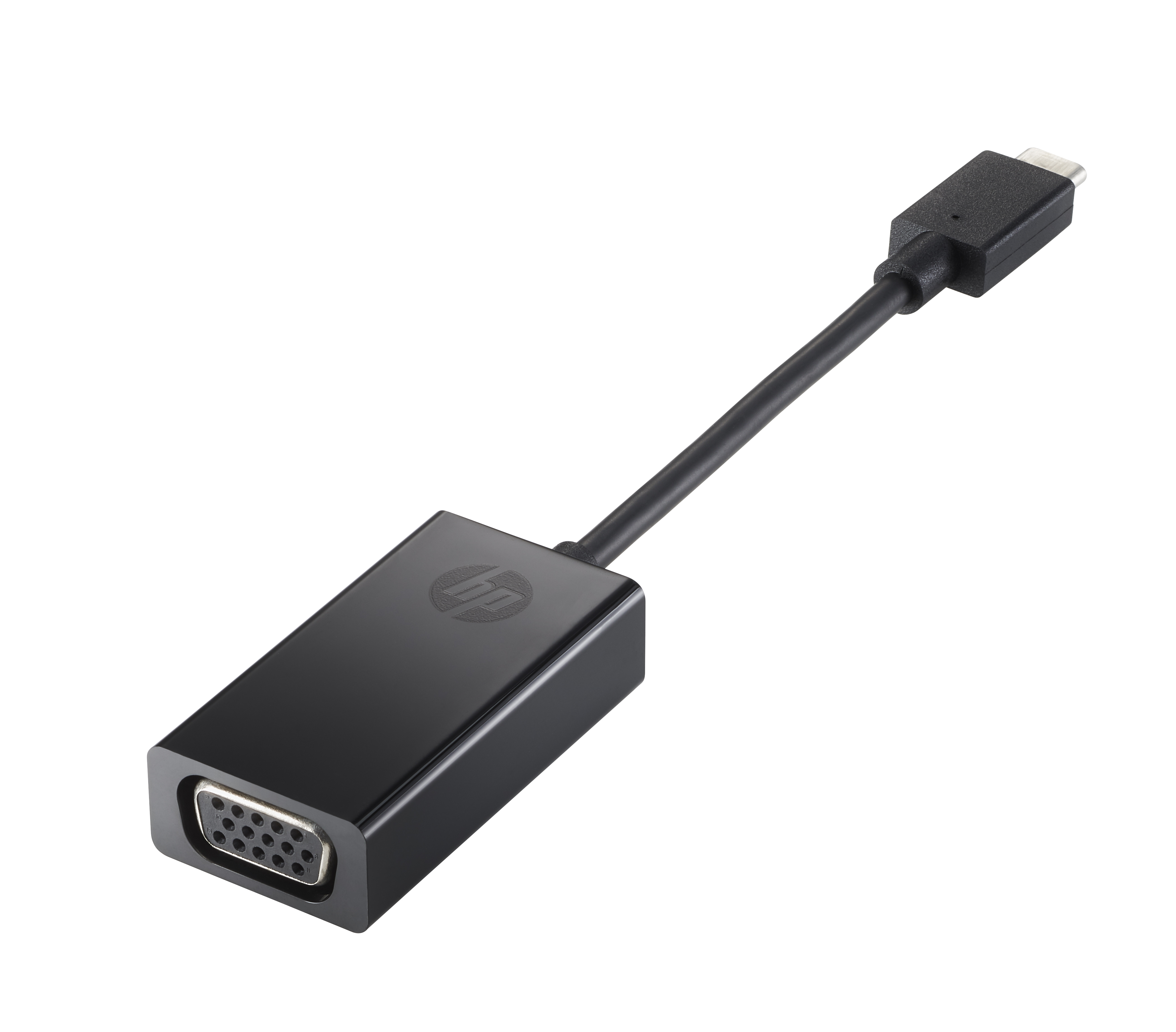 HP  Externer Videoadapter - USB-C - D-Sub - Schwarz