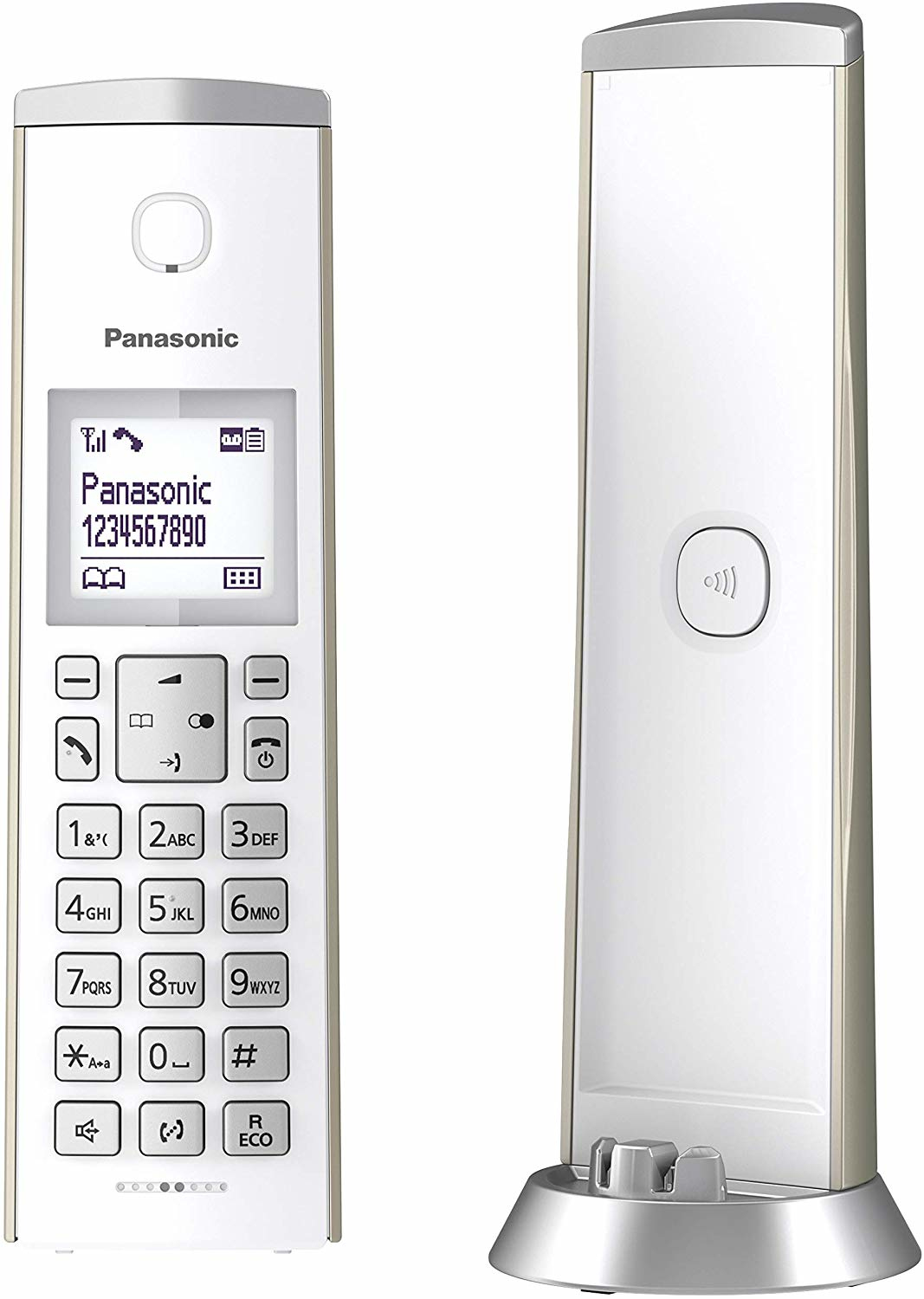 Panasonic KX-TGK220 - Schnurlostelefon - Anrufbeantworter mit Rufnummernanzeige