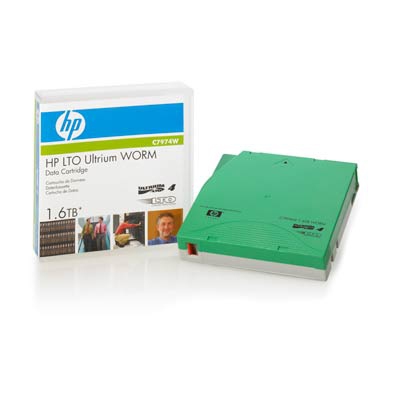 HPE LTO Ultrium WORM 4 - 800 GB / 1.6 TB - ohne Etikett