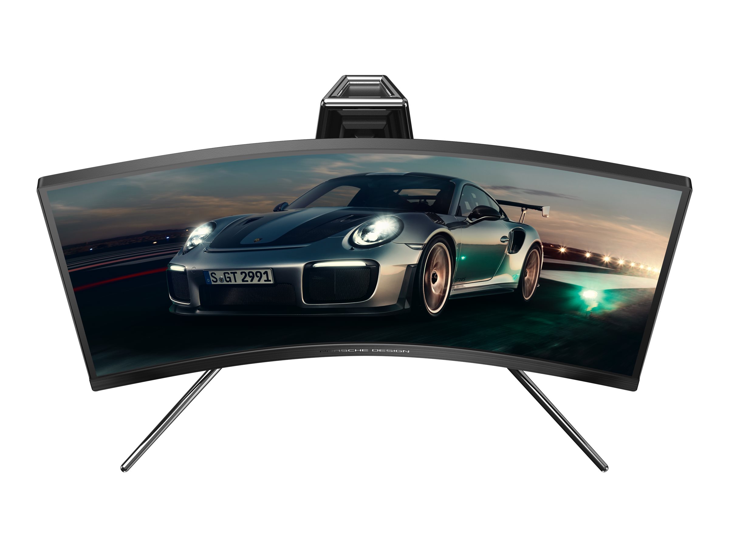 AOC Gaming PD27 - Porsche Design - AGON Series - LED-Monitor - Gaming - gebogen - 69 cm (27")