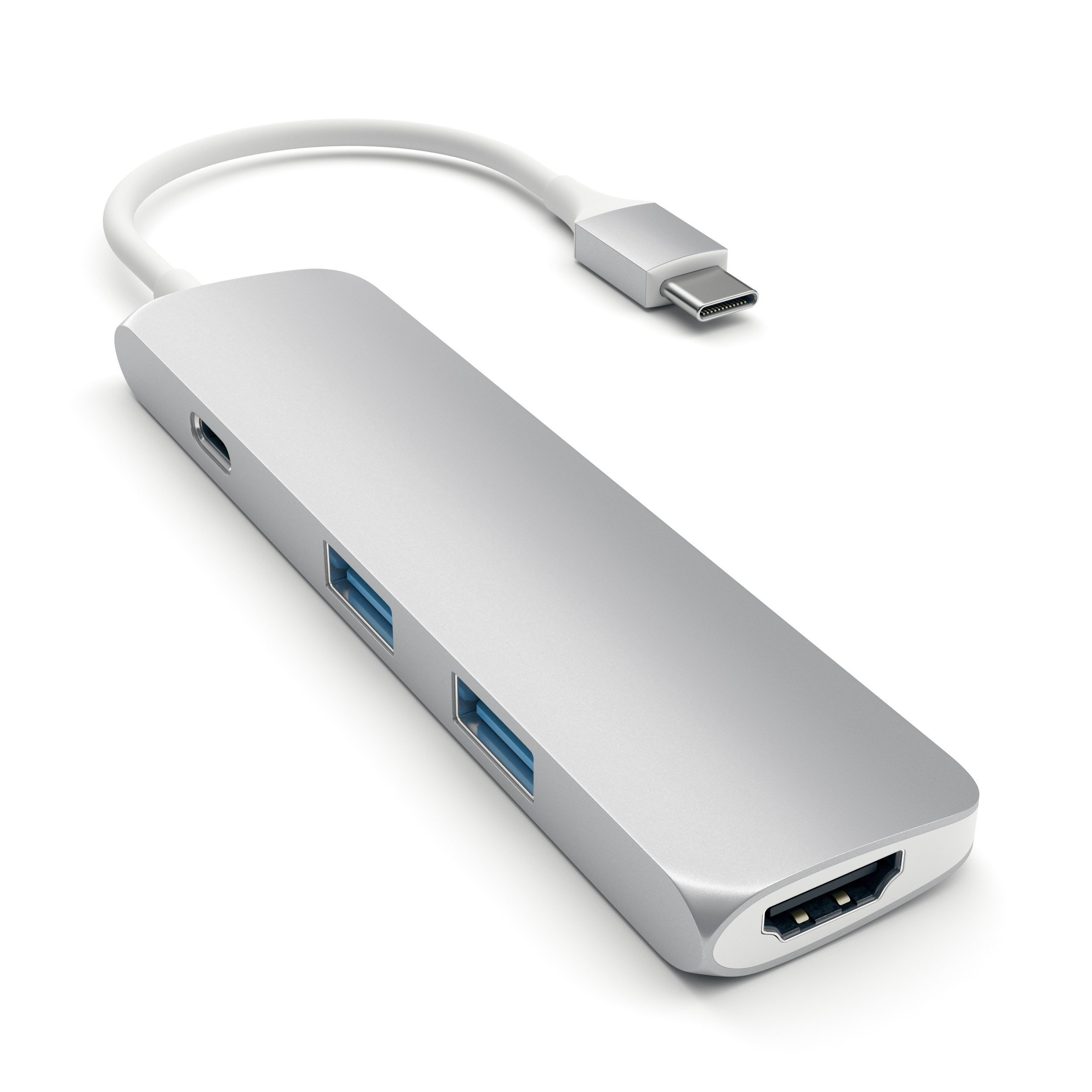 Satechi Slim Aluminum Multi-Port Adapter - Dockingstation