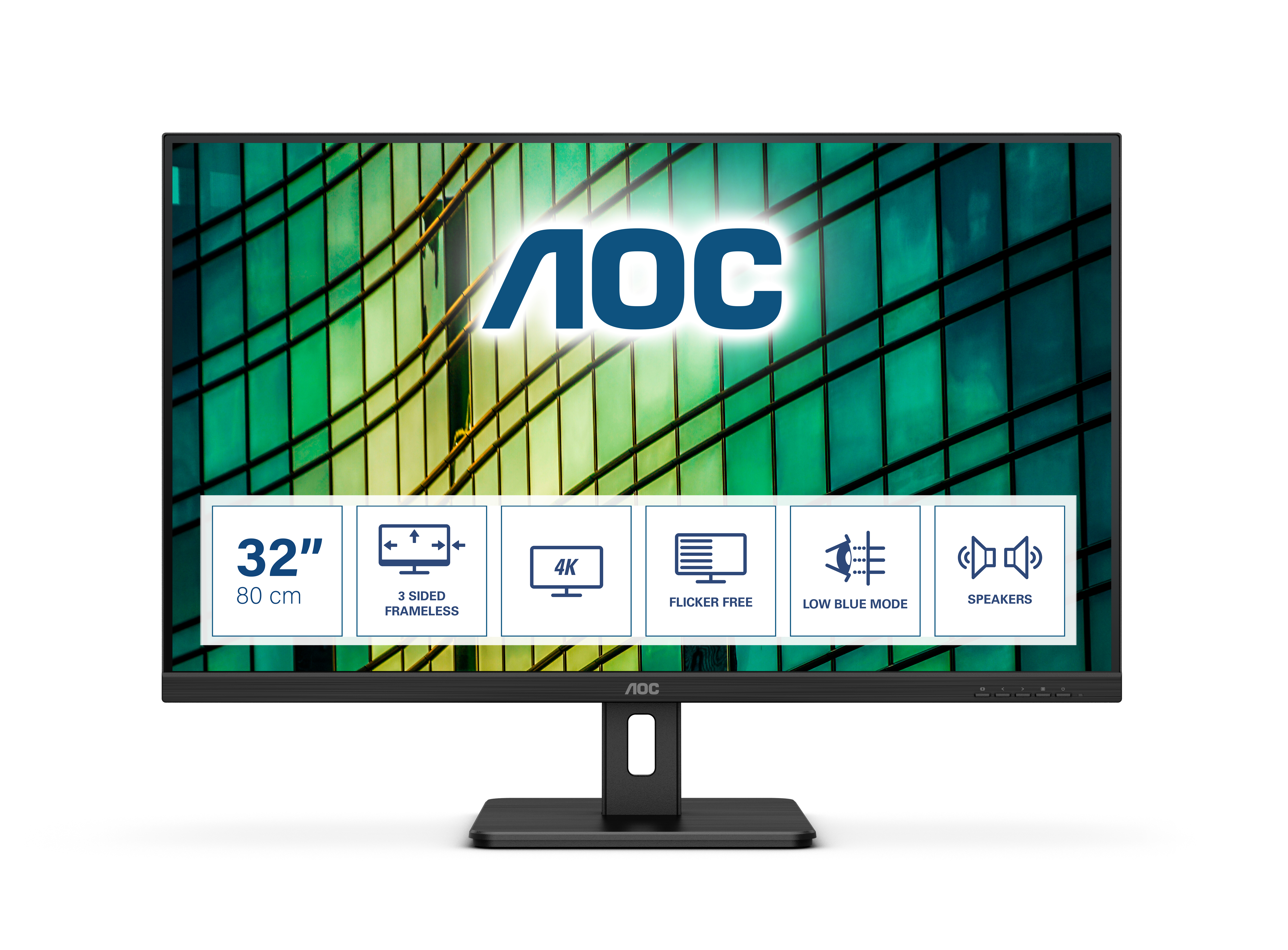AOC U32E2N - LED-Monitor - 80 cm (32") (31.5" sichtbar)
