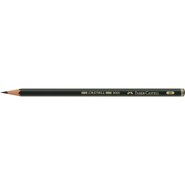 FABER-CASTELL CASTELL 9000 - Bleistift - 6B