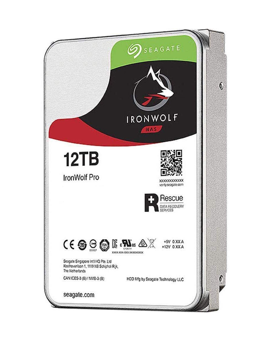 Seagate IronWolf Pro ST12000NE0008 - Festplatte - 12 TB - intern - 3.5" (8.9 cm)