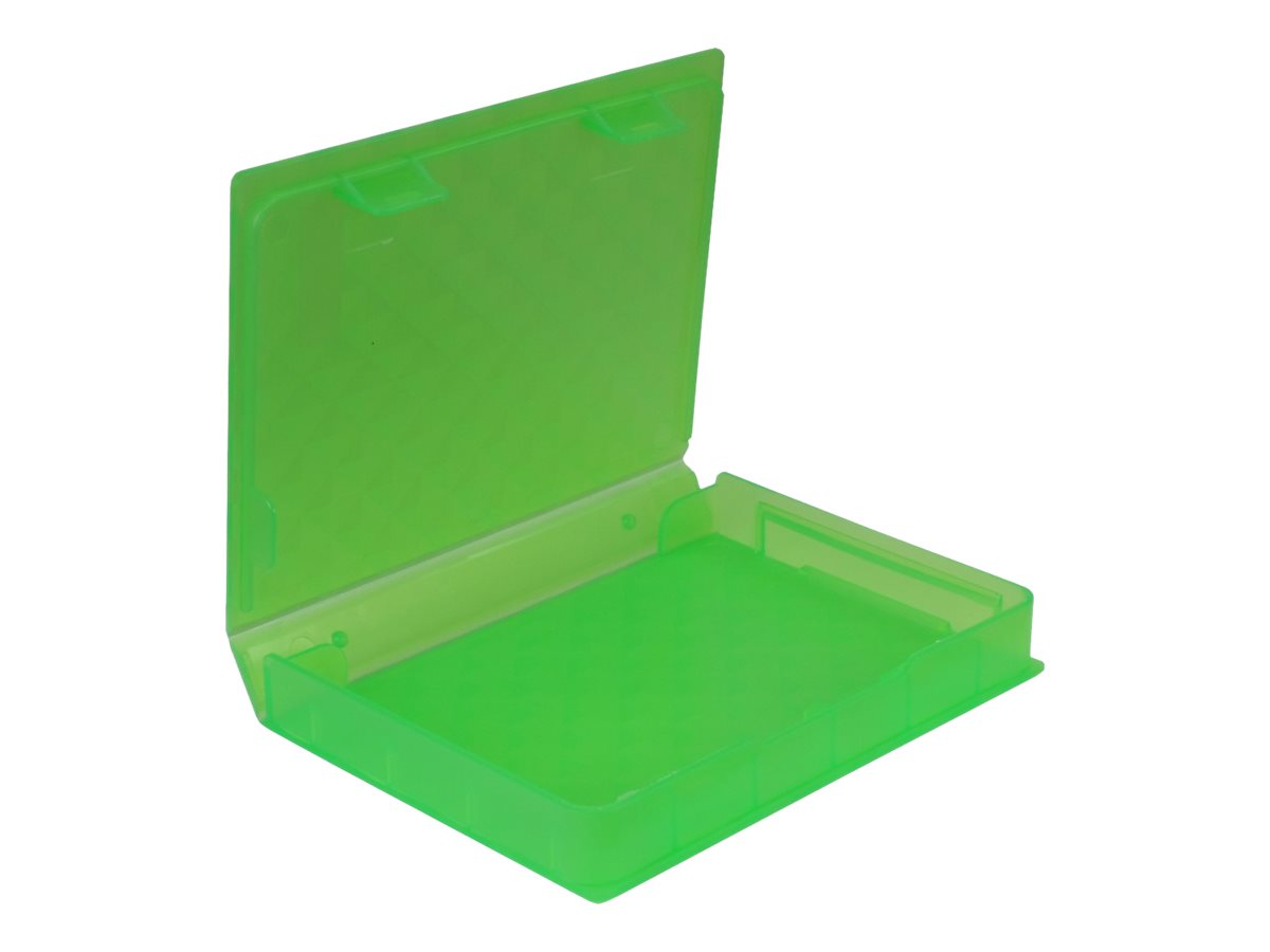 Inter-Tech HDD Protection Box - Festplattenlaufwerk-Schutzgehäuse - Kapazität: 1 Festplatte (2,5")