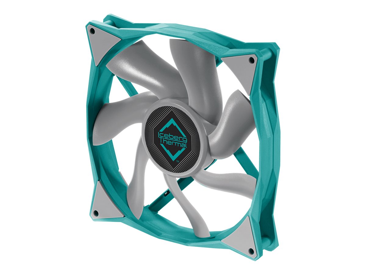 Iceberg Thermal IceGale Xtra - Gehäuselüfter - 140 mm - teal (Packung mit 2)