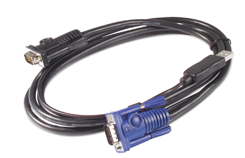 APC Video- / USB-Kabel - USB, HD-15 (VGA) (M)