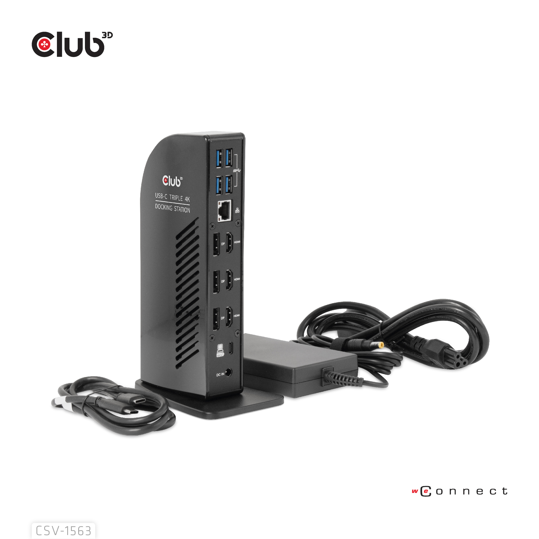 Club 3D Dockingstation - USB-C 3.2 Gen 2 / Thunderbolt 3