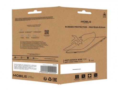 Mobilis Anti-Shock IK06 - Bildschirmschutz für Tablet - Folie - 10.9" - klar - für Apple 10.9-inch iPad Air (4. Generation)