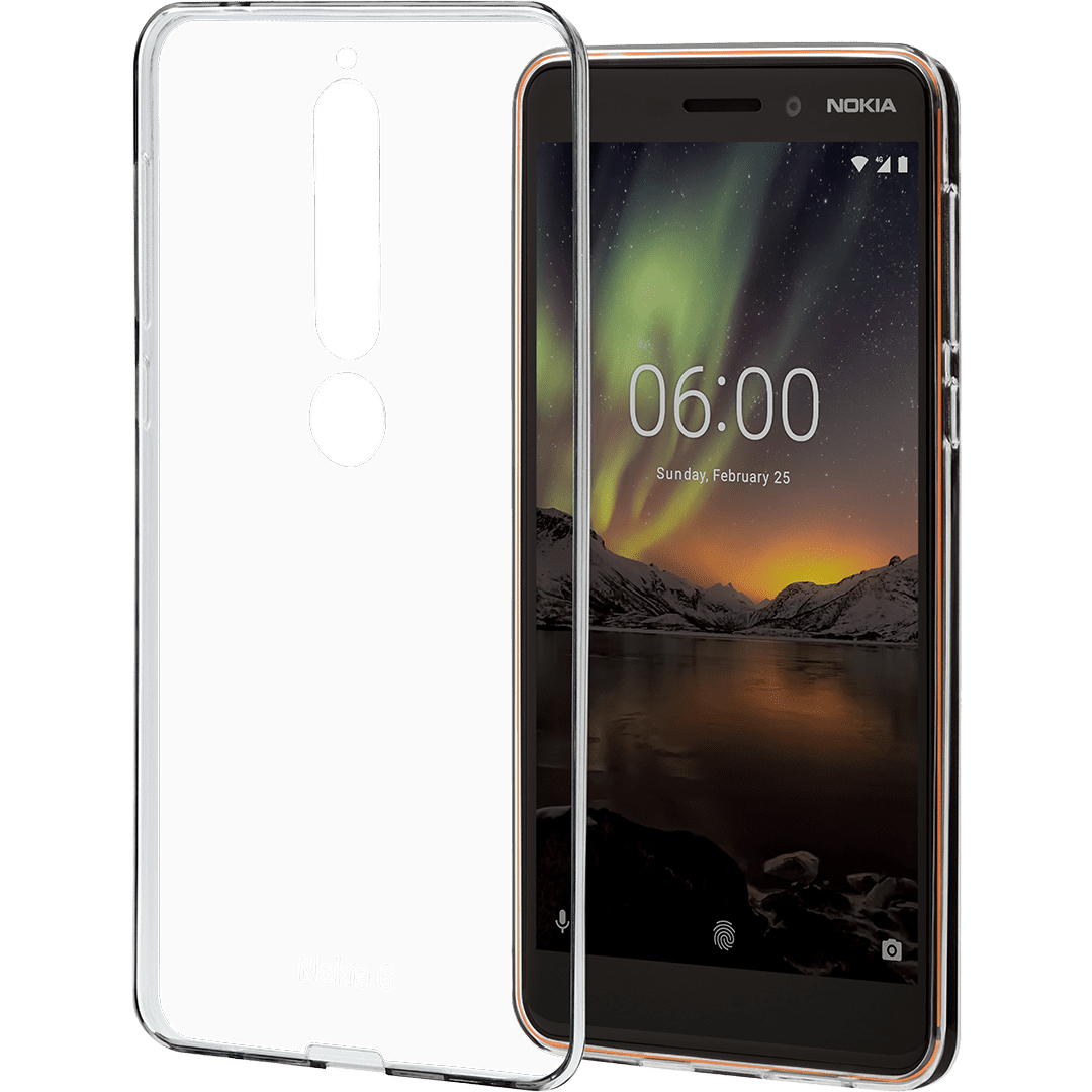 Nokia Clear Case CC-110 - Hintere Abdeckung für Mobiltelefon - Thermoplastisches Polyurethan (TPU)