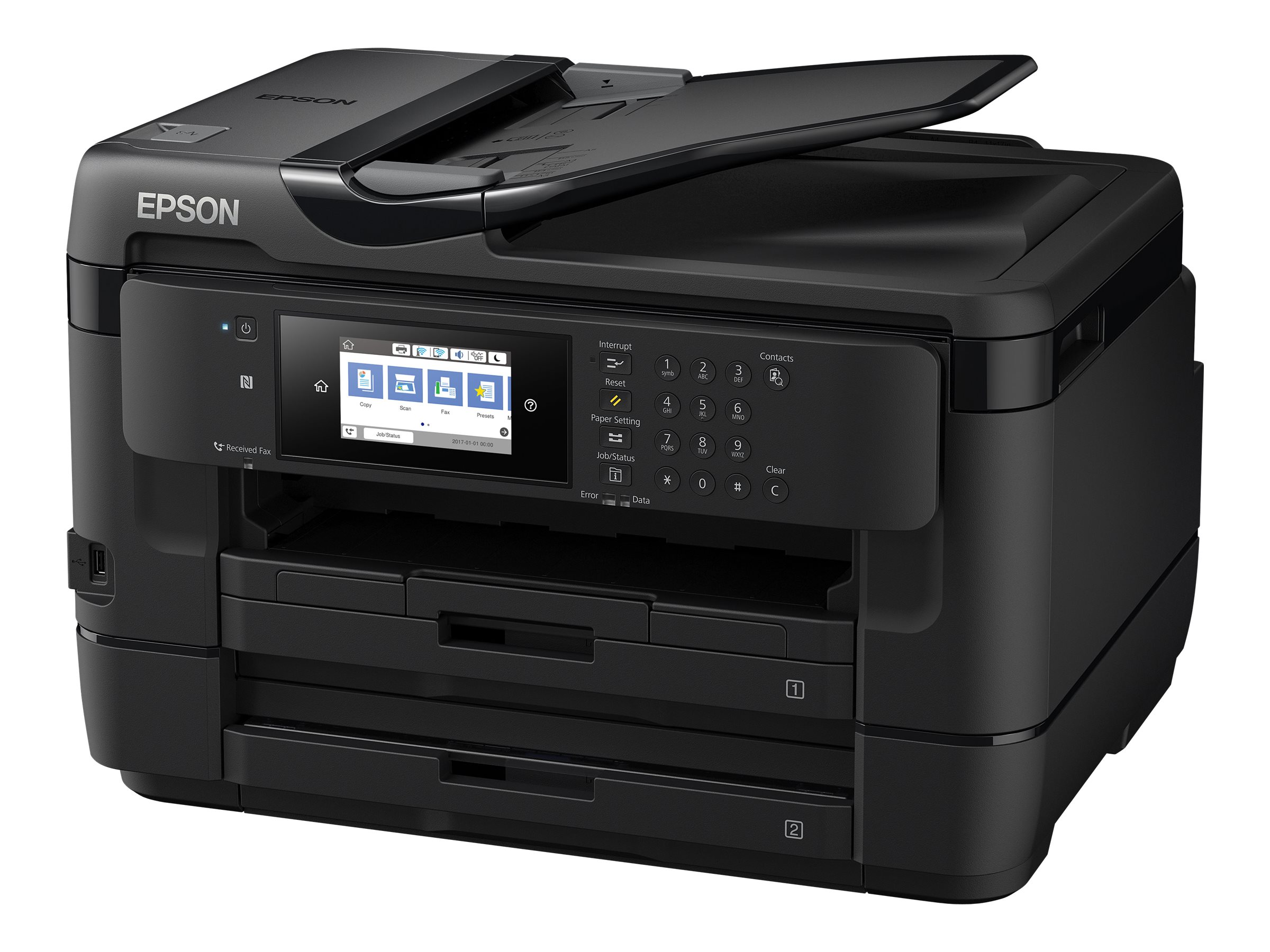 Epson WorkForce WF-7720DTWF - Multifunktionsdrucker - Farbe - Tintenstrahl - A3 (Medien)