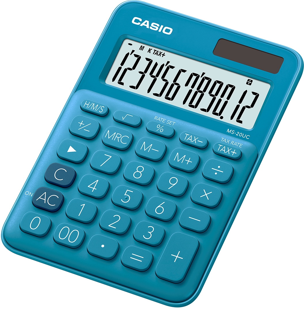 Casio MS-20UC - Desktop-Taschenrechner - 12 Stellen