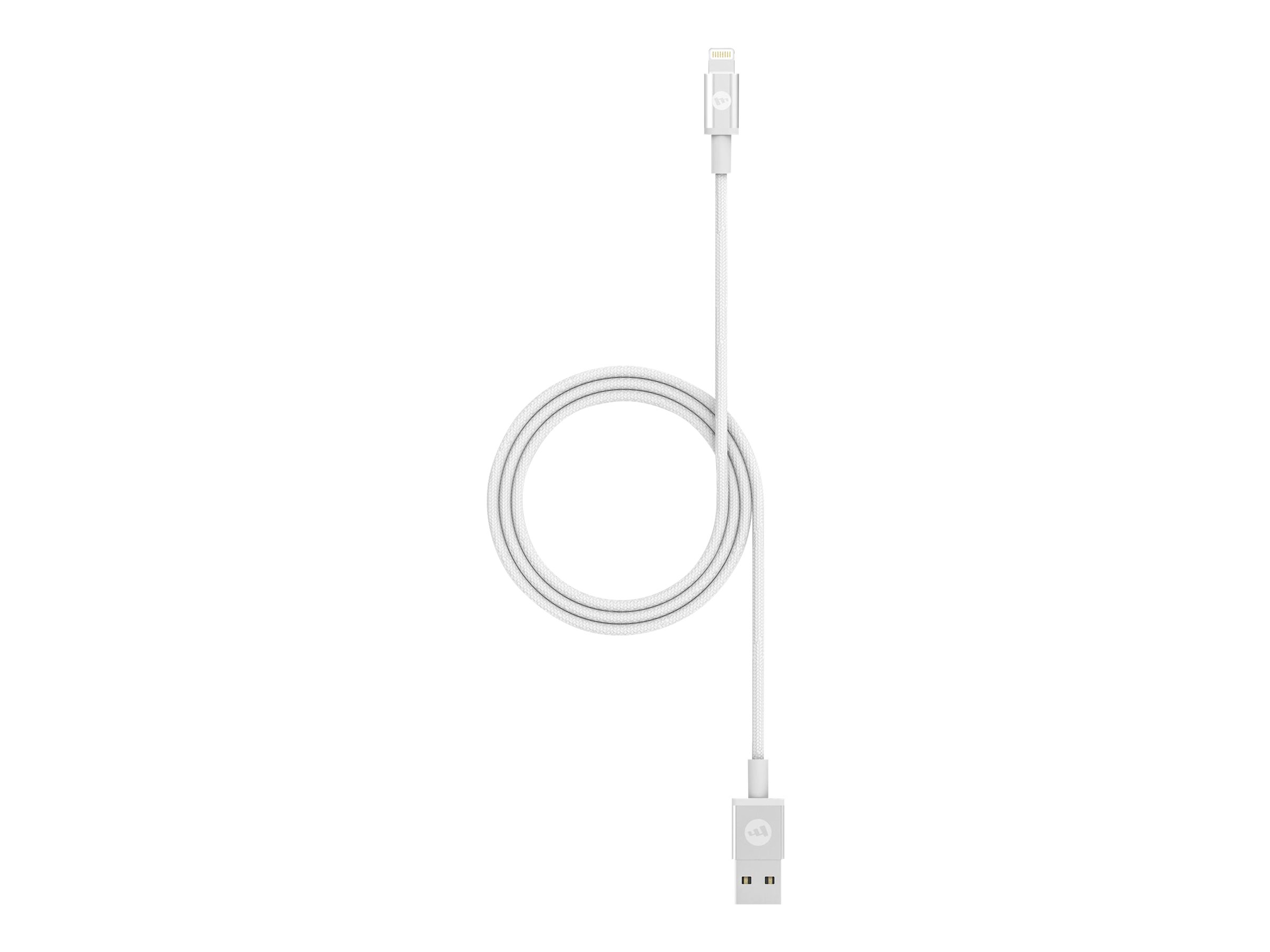 ZAGG mophie - Lightning-Kabel - Lightning männlich zu USB männlich - 1 m - weiß - für Apple iPad/iPhone/iPod (Lightning)