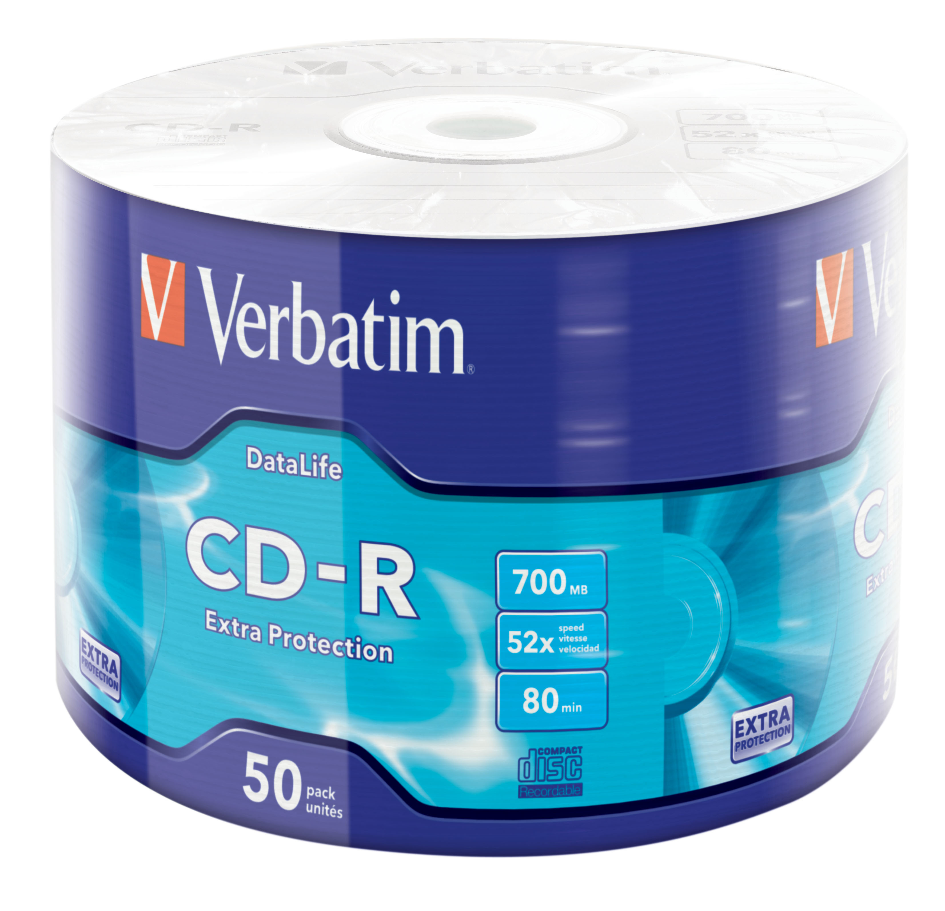 Verbatim DataLife Extra Protection - 50 x CD-R - 700 MB (80 Min)