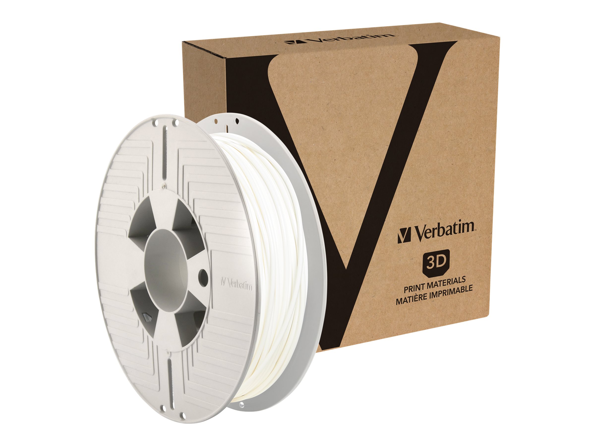 Verbatim Tefabloc - Weiß - 500 g - 71 m - weiß - TPE-Filament (3D)