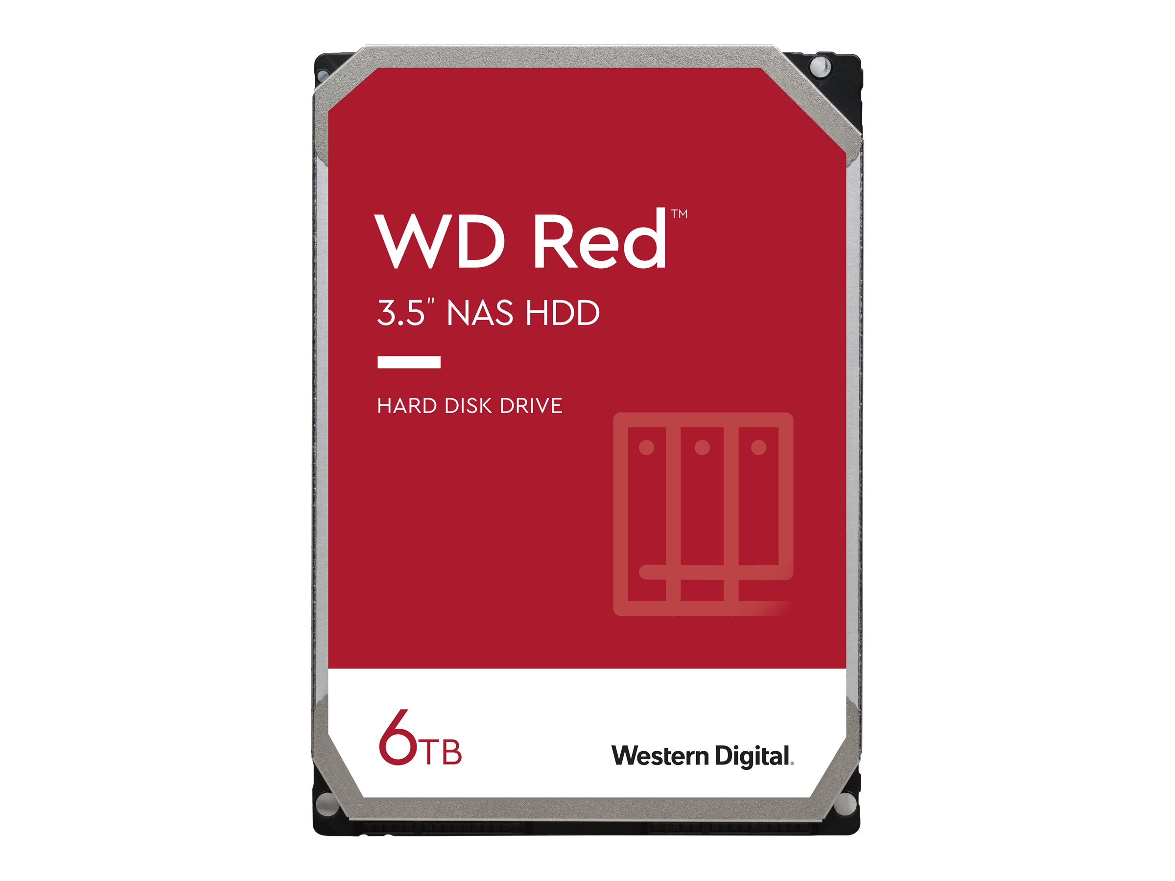WD Red WD60EFAX - Festplatte - 6 TB - intern - 3.5" (8.9 cm)