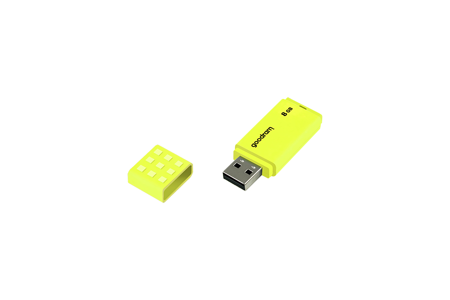 GoodRam UME2 - 8 GB - USB Typ-A - 2.0 - 20 MB/s - Kappe - Gelb