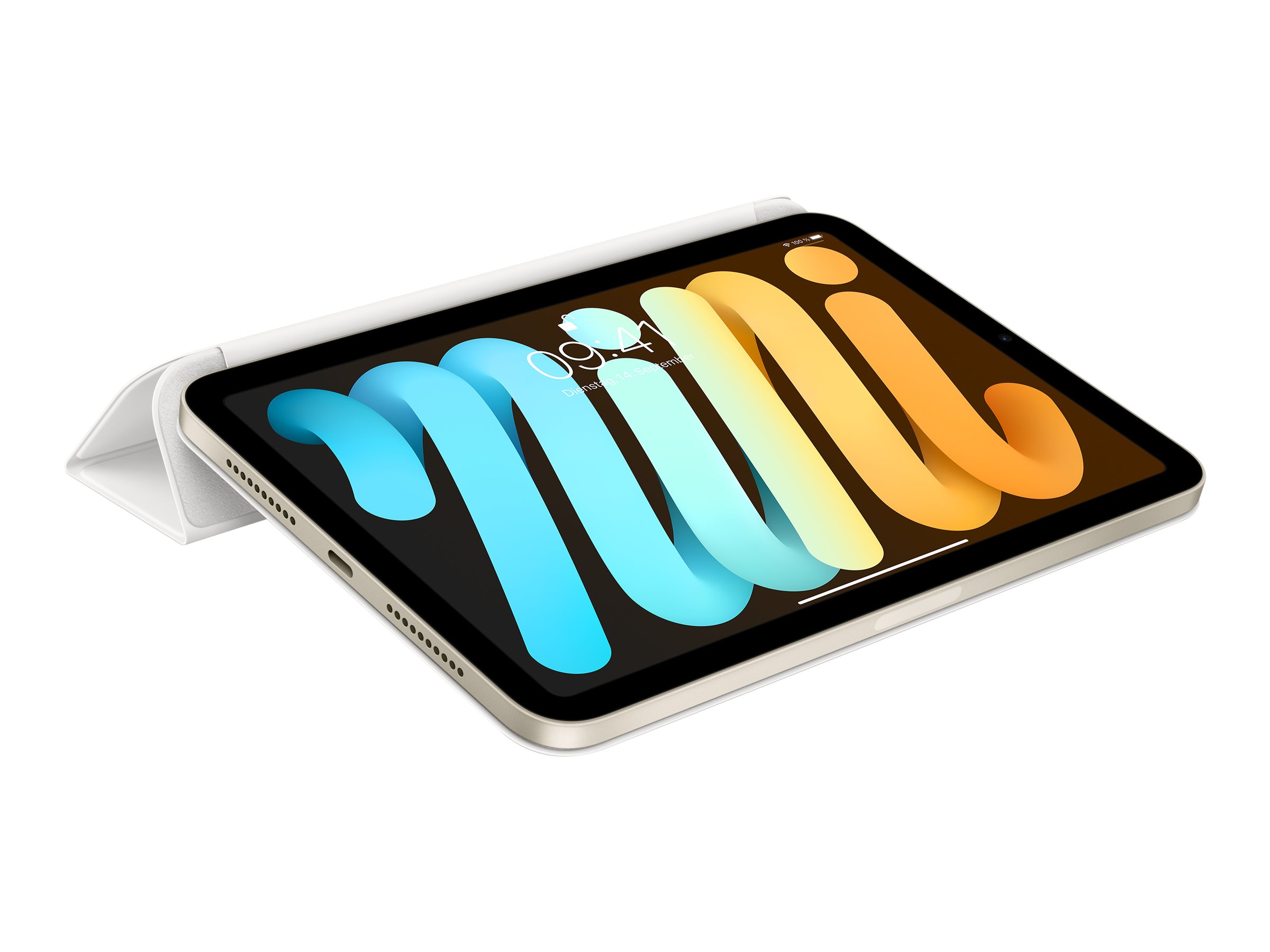 Apple Smart - Flip-Hülle für Tablet - weiß - für iPad mini (6. Generation)
