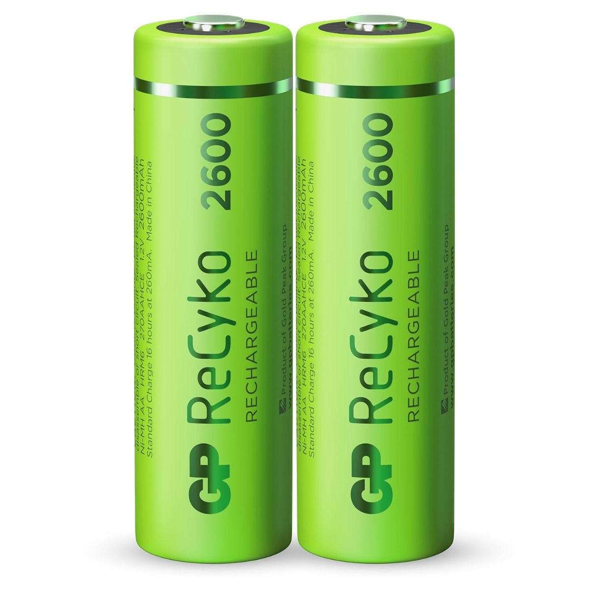 GP Battery GP ReCyko+ - Batterie 2 x AA-Typ - NiMH - (wiederaufladbar)
