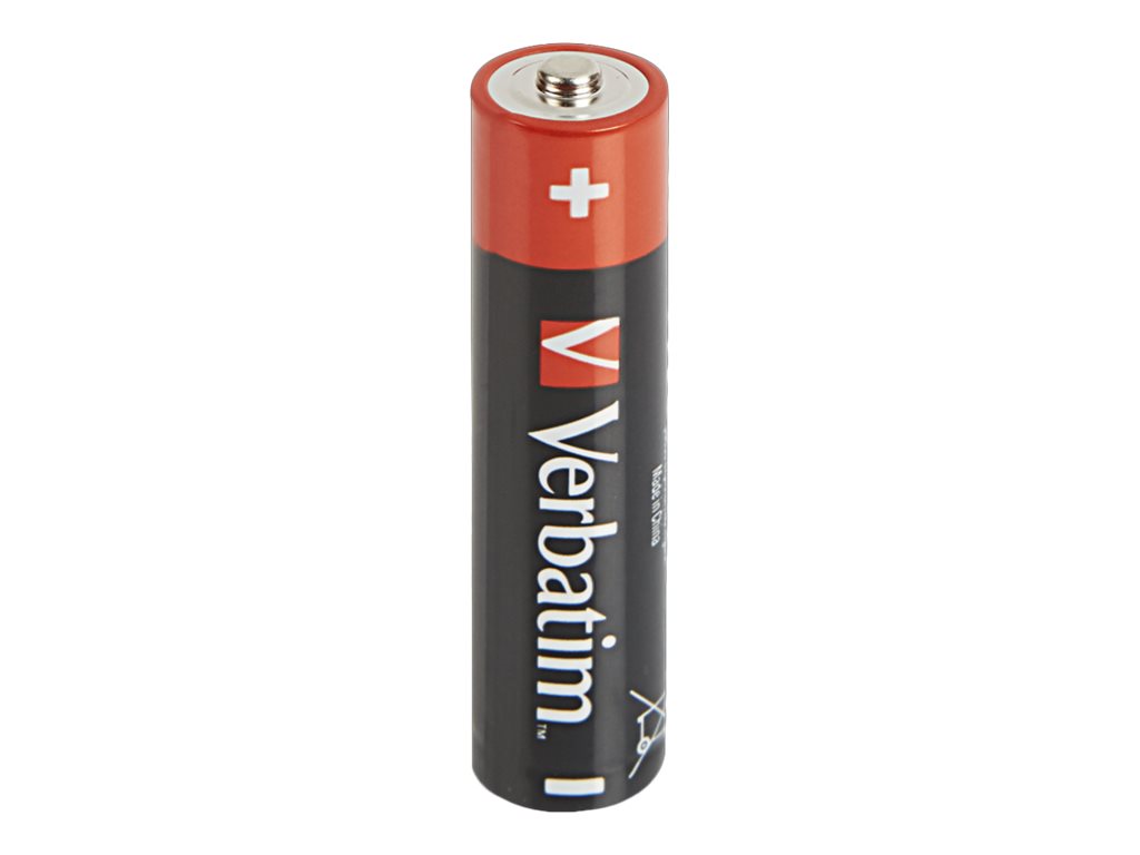 Verbatim Batterie 24 x AAA / LR03 - Alkalisch