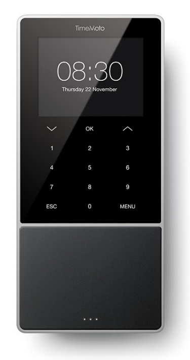 Safescan 125-0635 - Schwarz - Passwort - Smart card - TFT - 8,89 cm (3.5 Zoll) - 1,2 GHz - 256 MB