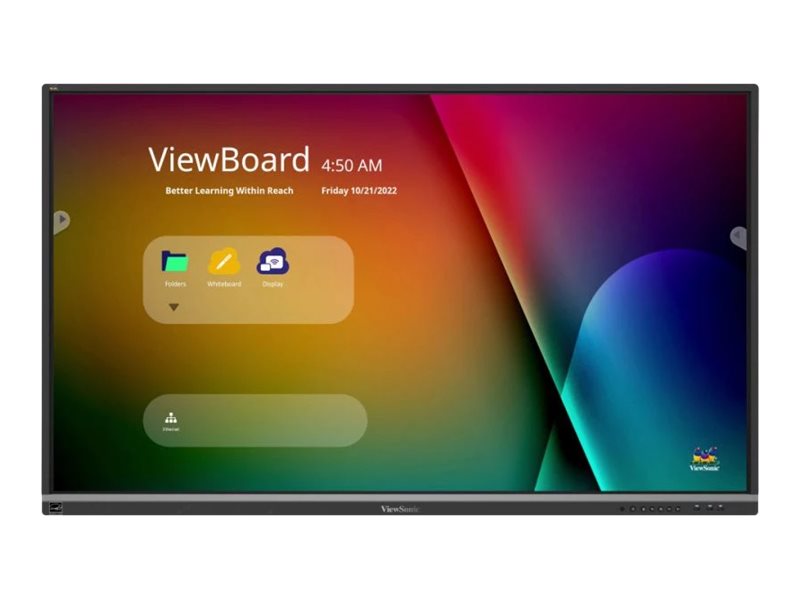 ViewSonic ViewBoard IFP6550-5 - 165 cm (65") Diagonalklasse IFP50-5 Series LCD-Display mit LED-Hintergrundbeleuchtung - interaktiv - mit Touchscreen (Multi-Touch)