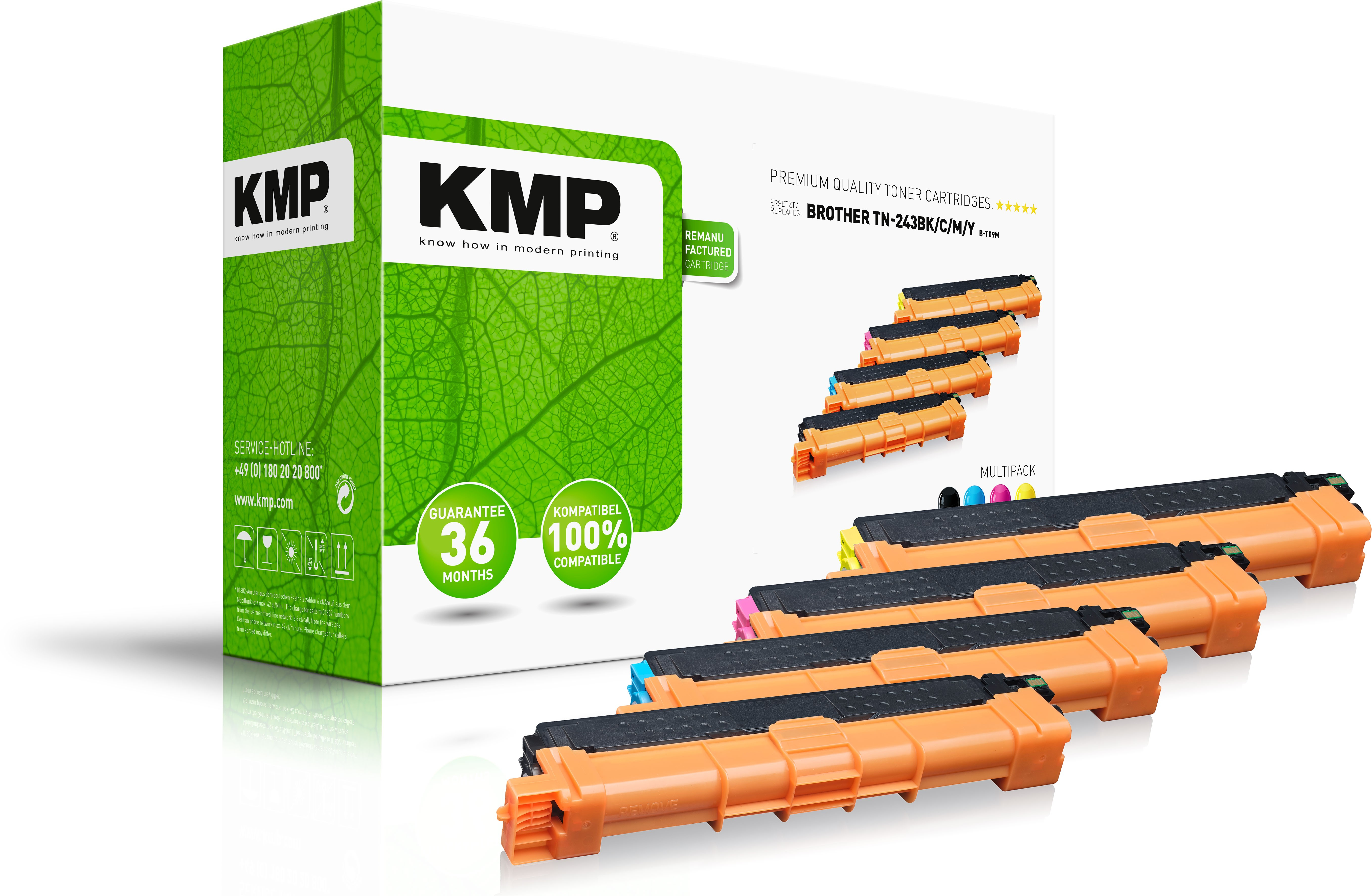 KMP 1268,0005 - 1000 Seiten - 1000 Seiten - Schwarz - Cyan - Magenta - Gelb - 4 Stück(e)