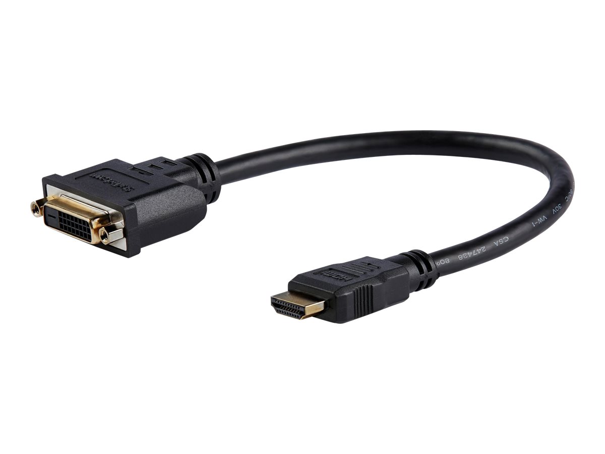 StarTech.com HDMI auf DVI Adapter 20cm -  DVI-D (25 pin)