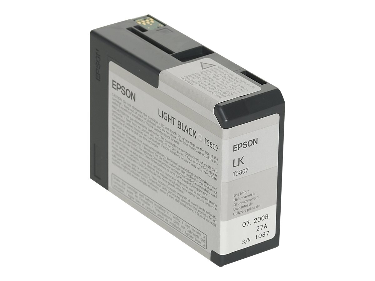 Epson T580 - 80 ml - Schwarz - Original - Tintenpatrone