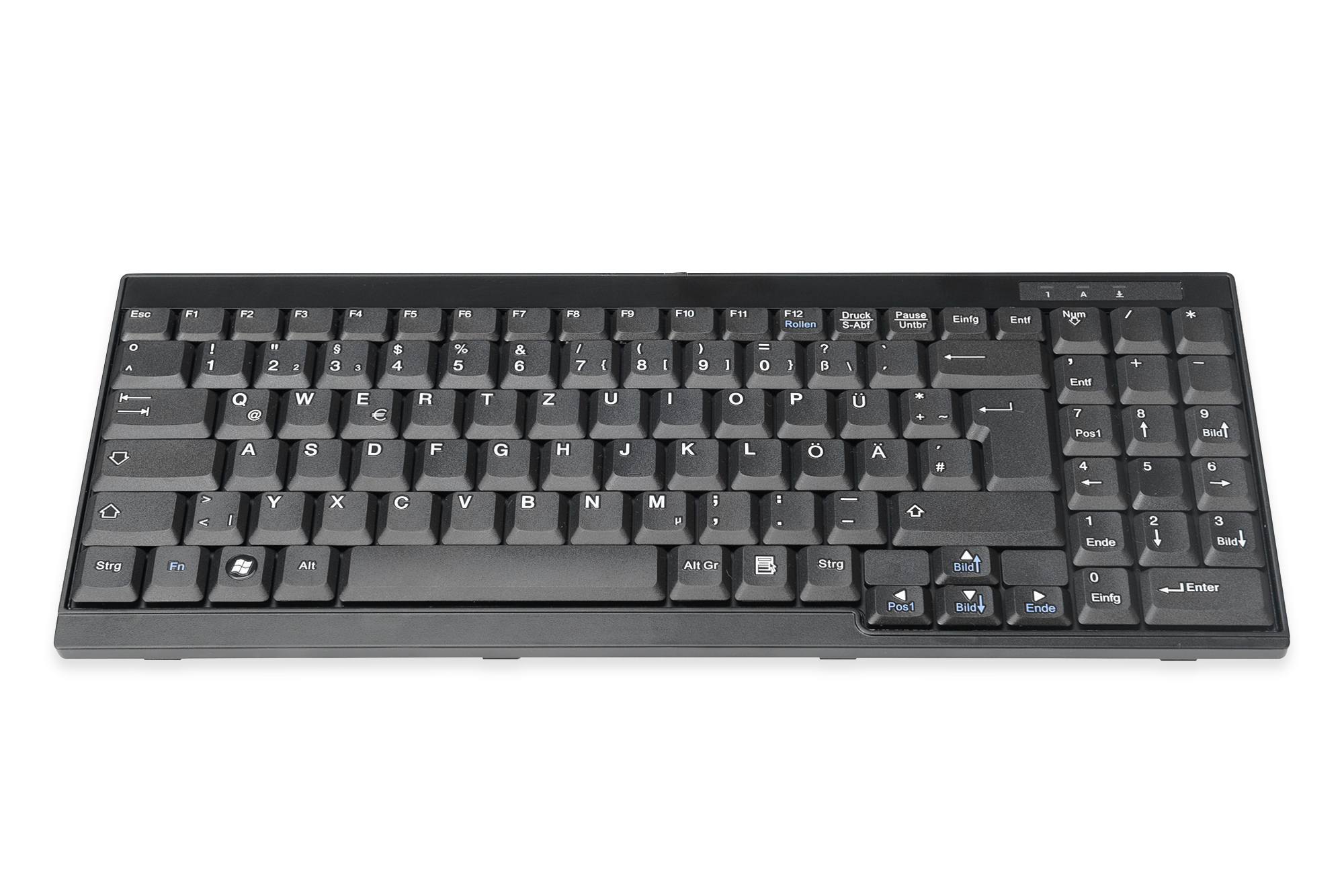 DIGITUS Tastatur passend für DIGITUS TFT-Konsolen, deutsches Layout