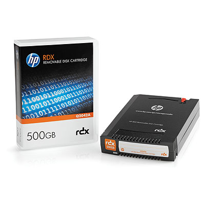 HPE RDX - RDX Kartusche - 500 GB / 1 TB - für ProLiant MicroServer Gen10