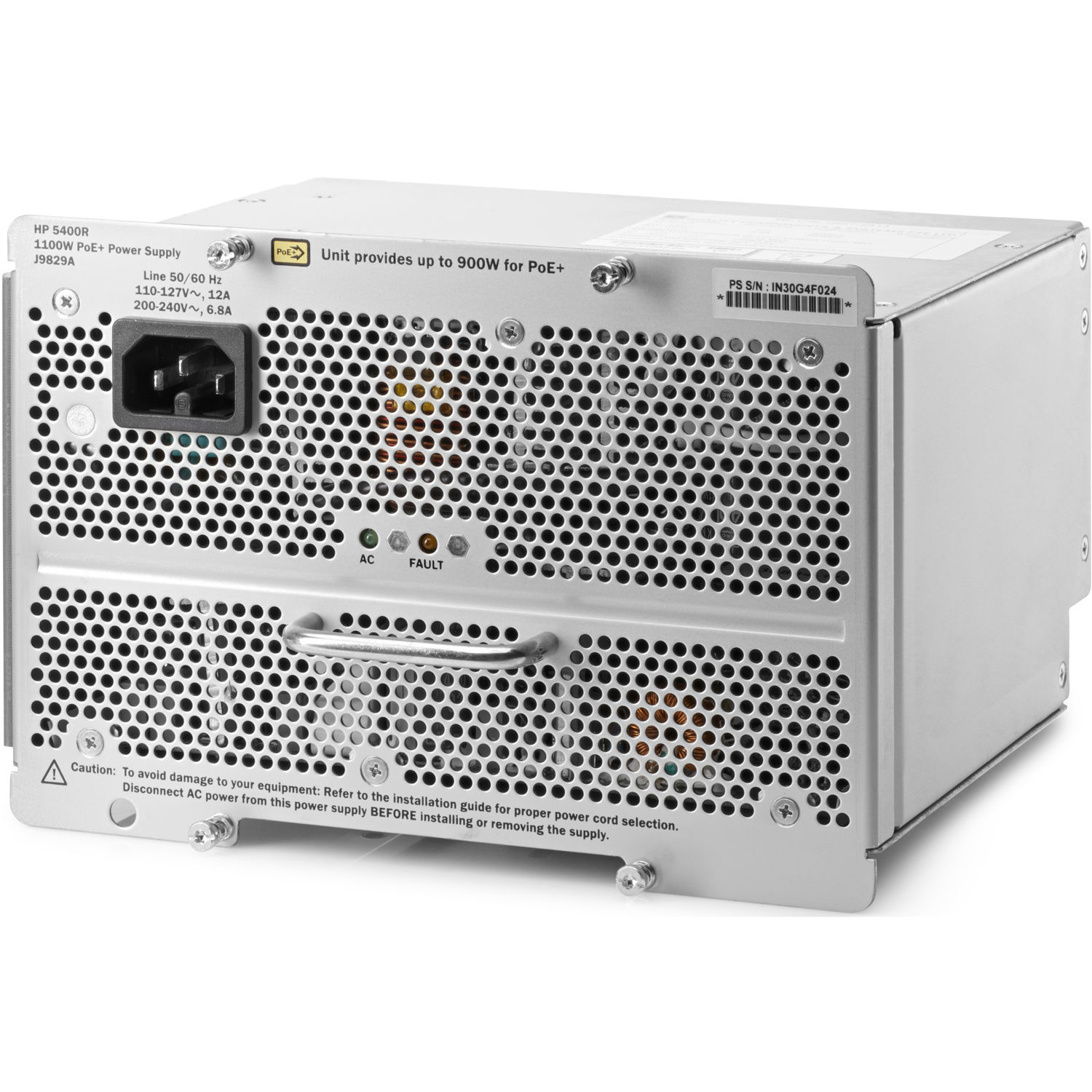 HPE Aruba - Netzteil (Plug-In-Modul) - 1100 Watt