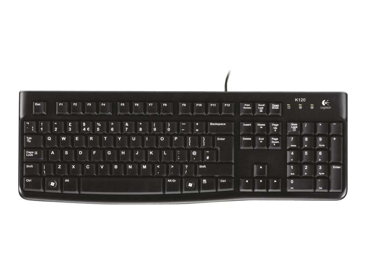 Logitech K120 - Tastatur - USB - USA