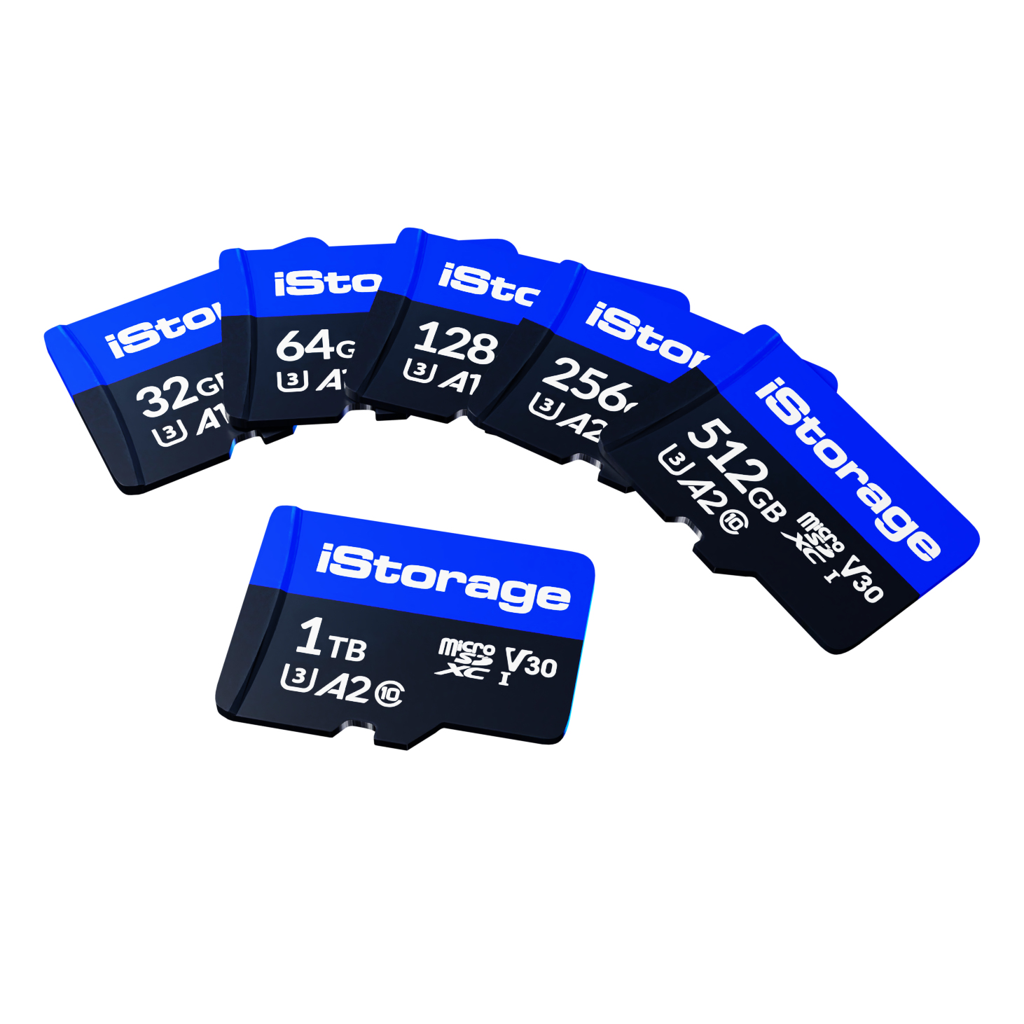 iStorage Flash-Speicherkarte - 32 GB - A1 / Video Class V30 / UHS-I U3 / Class10