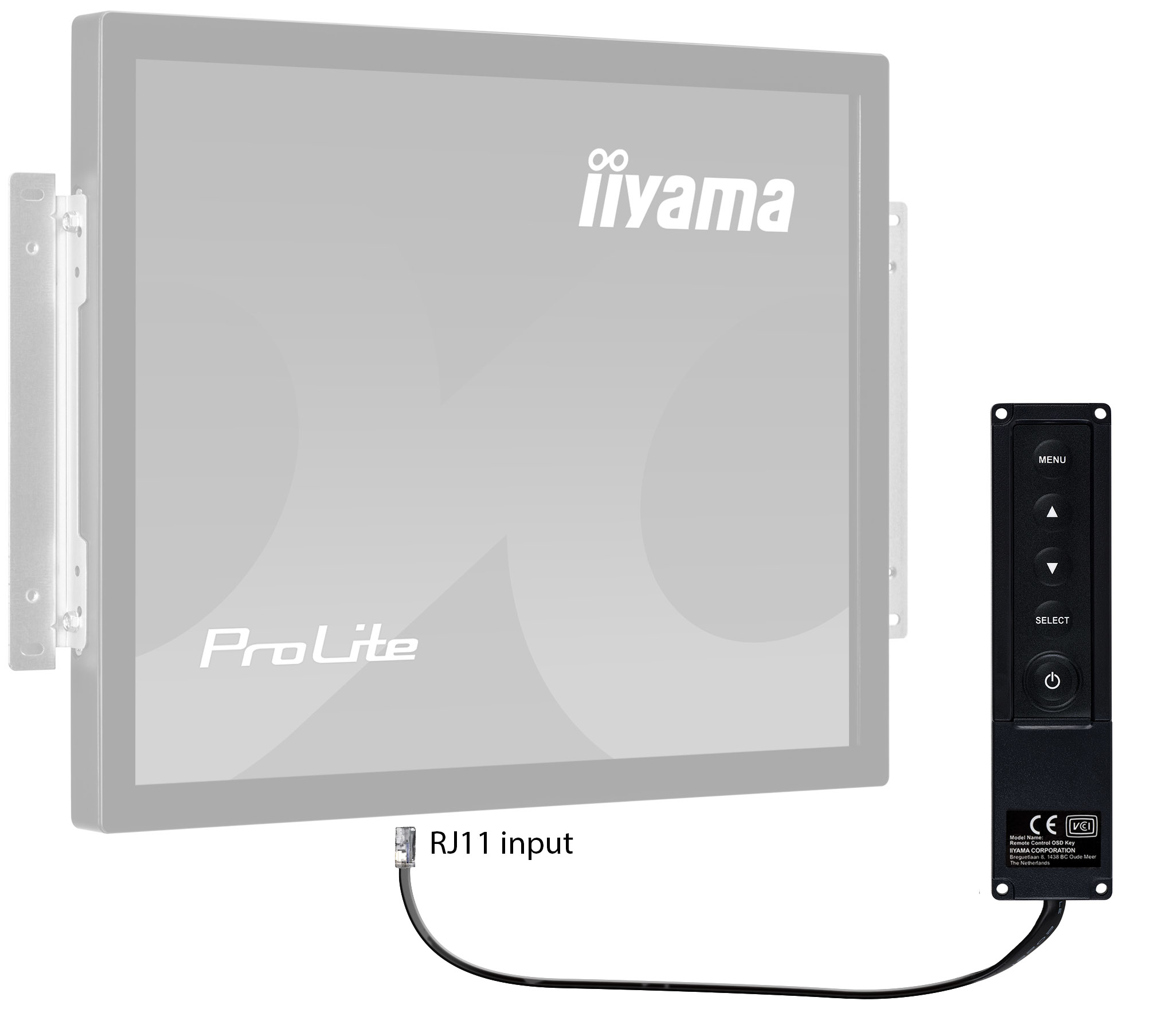 Iiyama Fernbedienung - Kabel - für ProLite T1634