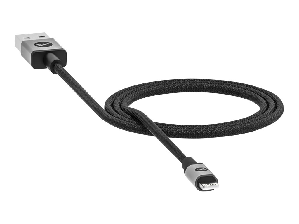 ZAGG mophie - Lightning-Kabel - Lightning männlich zu USB männlich - 1 m - Schwarz - für Apple iPad/iPhone/iPod (Lightning)