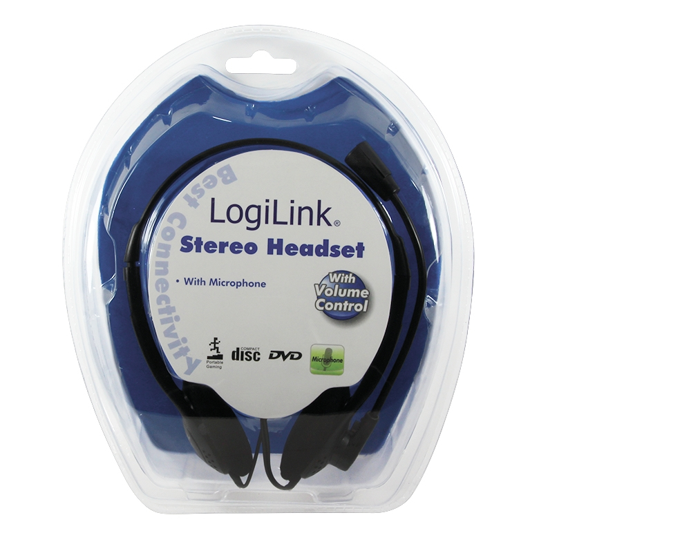 LogiLink Deluxe - Headset - On-Ear - kabelgebunden