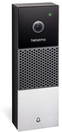 Netatmo NDB-EC doorbell push button Black Grey White Wireless